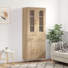 vidaXL sonoma-tölgy szerelt fa magasszekrény 69,5 x 34 x 180 cm bútor