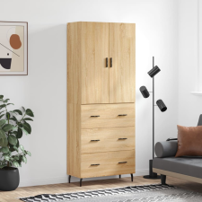 vidaXL sonoma-tölgy szerelt fa magasszekrény 69,5 x 34 x 180 cm bútor