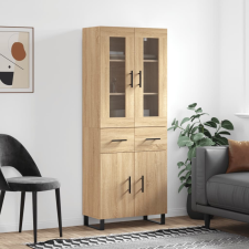 vidaXL sonoma-tölgy szerelt fa magasszekrény 69,5 x 34 x 180 cm bútor