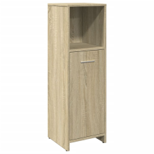 vidaXL sonoma-tölgy színű forgácslap fürdőszobaszekrény 30x30x95 cm (849601) fürdőszoba bútor