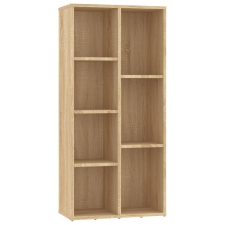 vidaXL sonoma tölgy színű forgácslap könyvszekrény 50x25x106 cm  (801110) bútor