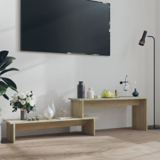 vidaXL sonoma tölgy színű forgácslap TV-szekrény 180 x 30 x 43 cm bútor