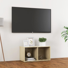 vidaXL sonoma-tölgy színű forgácslap TV-szekrény 72 x 35 x 36,5 cm bútor