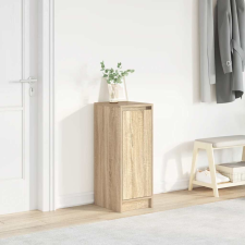 vidaXL sonoma tölgy színű szerelt fa cipőszekrény 29,5x34x76 cm bútor