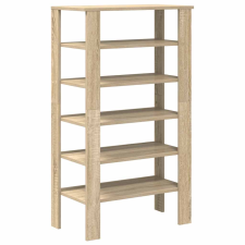 vidaXL sonoma tölgy színű szerelt fa cipőtartó 61x32x105 cm (859862) bútor