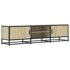 vidaXL sonoma tölgy színű szerelt fa és fém TV-szekrény 160x35x41 cm (848845) bútor