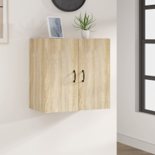vidaXL Sonoma tölgy színű szerelt fa faliszekrény 60 x 31 x 60 cm bútor