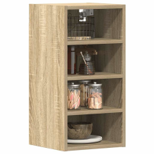 vidaXL sonoma tölgy színű szerelt fa függő szekrény 30x29,5x60 cm bútor