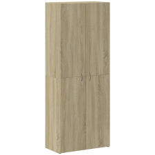vidaXL sonoma tölgy színű szerelt fa irattartó szekrény 60x32x153 cm (3276646) bútor