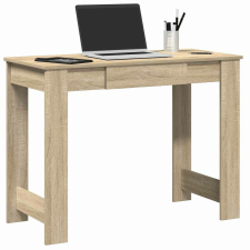 vidaXL sonoma tölgy színű szerelt fa íróasztal 100x45x75 cm íróasztal