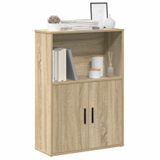 vidaXL sonoma tölgy színű szerelt fa könyvespolc 60x24x85 cm bútor