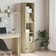vidaXL sonoma tölgy színű szerelt fa könyvszekrény 40 x 36 x 189 cm bútor