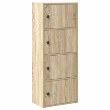 vidaXL sonoma tölgy színű szerelt fa könyvszekrény 40x24x102 cm (860375) bútor