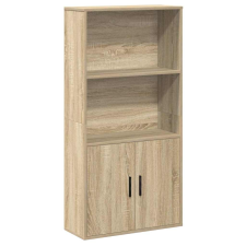 vidaXL sonoma tölgy színű szerelt fa könyvszekrény 60x24x120 cm (860420) bútor