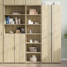 vidaXL sonoma tölgy színű szerelt fa magasszekrény 50 x 41 x 185 bútor