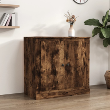 vidaXL sonoma tölgy színű szerelt fa tálalószekrény 70x35,5x67,5 cm bútor