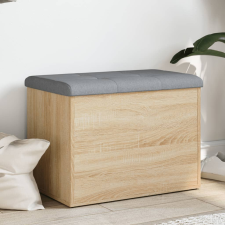 vidaXL sonoma tölgy színű szerelt fa tárolópad 62 x 42 x 45 cm bútor