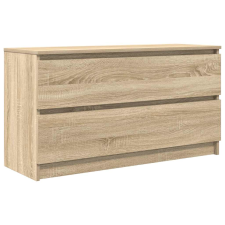 vidaXL sonoma tölgy színű szerelt fa TV-szekrény 100x35x54 cm (861807) bútor