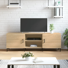 vidaXL sonoma tölgyszínű műfa TV-szekrény 150x30x50 cm bútor