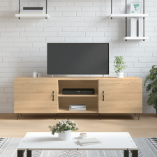 vidaXL sonoma tölgyszínű műfa TV-szekrény 150x30x50 cm bútor