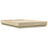 vidaXL sonoma tölgyszínű szerelt fa ágykeret 120 x 200 cm (3209865)