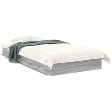 vidaXL sonoma tölgyszínű szerelt fa ágykeret 75 x 190 cm ágy és ágykellék