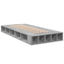 vidaXL sonoma tölgyszínű szerelt fa ágykeret 75 x 190 cm (3280536) ágy és ágykellék