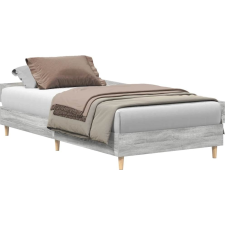 vidaXL sonoma tölgyszínű szerelt fa ágykeret matrac nélkül 90 x 190 cm (861089) ágy és ágykellék