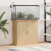 vidaXL sonoma-tölgyszínű szerelt fa akváriumi állvány 81x36x73 cm