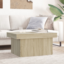 vidaXL sonoma-tölgyszínű szerelt fa dohányzóasztal 100x55x40 cm bútor