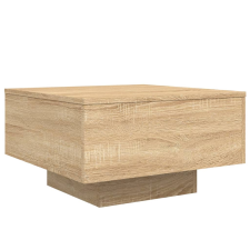 vidaXL sonoma-tölgyszínű szerelt fa dohányzóasztal 55 x 55 x 31 cm (836569) bútor