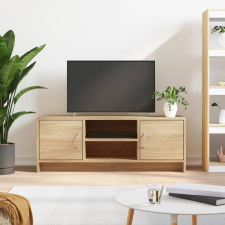 vidaXL sonoma-tölgyszínű szerelt fa fali TV-szekrény 102x30x37,5 cm bútor