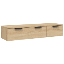 vidaXL sonoma-tölgyszínű szerelt fa faliszekrény 102 x 30 x 20 cm (811406) bútor