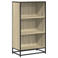 vidaXL sonoma tölgyszínű szerelt fa könyvszekrény 60x35x107,5 cm (849115) bútor