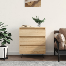 vidaXL sonoma-tölgyszínű szerelt fa tálalóasztal 60 x 35 x 70 cm bútor