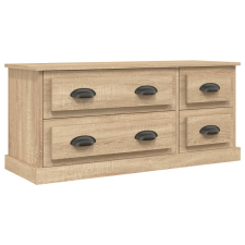 vidaXL sonoma tölgyszínű szerelt fa TV-szekrény 100x35,5x45 cm (816451) bútor