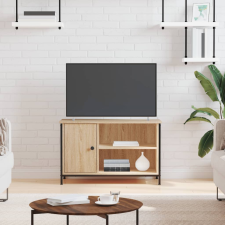vidaXL sonoma-tölgyszínű szerelt fa TV-szekrény 80x40x50 cm bútor