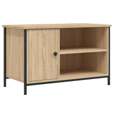 vidaXL Sonoma-tölgyszínű szerelt fa tv-szekrény 80x40x50 cm bútor