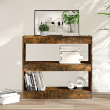 vidaXL sonoma-tölgyszínű térelválasztó könyvszekrény 80 x 30 x 72 cm bútor