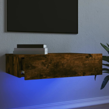 vidaXL sonoma tölgyszínű TV-szekrény LED-lámpákkal 60x35x15,5 cm bútor