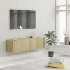 vidaXL Sonomatölgy színű forgácslap TV-szekrény 120 x 30 x 30 cm