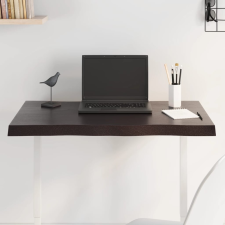vidaXL sötétbarna kezelt tömör asztallap 80x40x(2-4) cm bútor