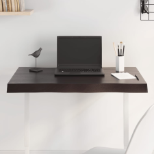 vidaXL sötétbarna kezelt tömör asztallap 80x40x(2-6) cm bútor