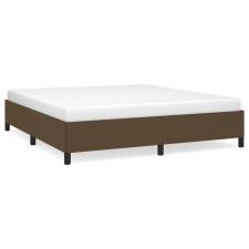 vidaXL sötétbarna szövet ágykeret 180x200 cm (347085) ágy és ágykellék
