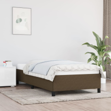 vidaXL sötétbarna szövet ágykeret 80x200 cm ágy és ágykellék
