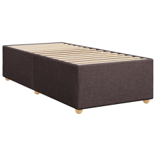 vidaXL sötétbarna szövet ágykeret 90 x 200 cm (3284704) ágy és ágykellék