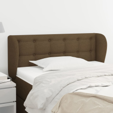 vidaXL sötétbarna szövet fejtámla 103x23x78/88 cm ágy és ágykellék