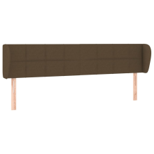 vidaXL sötétbarna szövet fejtámla 163x23x78/88 cm (3117153) ágy és ágykellék