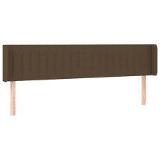 vidaXL sötétbarna szövet fejtámla 183x16x78/88 cm (3119023) ágy és ágykellék
