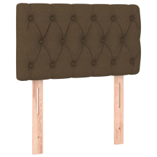 vidaXL sötétbarna szövet fejtámla 80x7x78/88 cm (346301) ágy és ágykellék